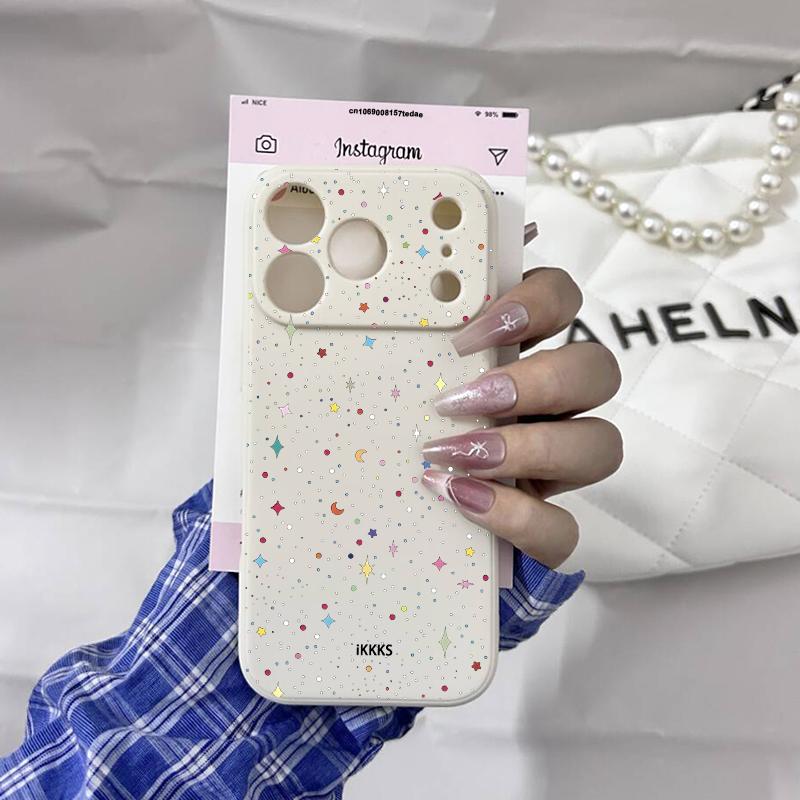 Кольорова зірка Чохол для телефону для IPhone 17 16 15 14 13 12 Pro Max Plus 17 Air X XR XSMAX М який силіконовий чохол для телефону iPhone 11 Pro Max
Кольорова зірка Чохол для телефону для IPhone 17 16 15 14 13 12 Pro Max Plus 17 Air X XR XSMAX М який силіконовий чохол для телефону iPhone 11 Pro Max