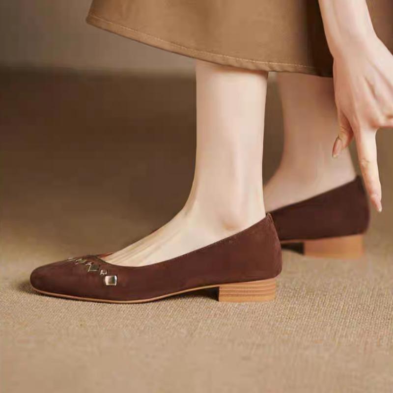 Square Toe Shallow Mouth Women s Shoes 2026 Spring and Autumn New Comfortable and Lightweight Commuter Single Shoes 40 кавовий
Square Toe Shallow Mouth Women s Shoes 2026 Spring and Autumn New Comfortable and Lightweight Commuter Single Shoes 40 кавовий