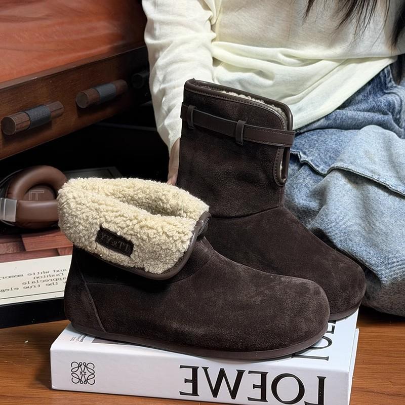 European goods big head velvet thickened platform snow boots women s 2025 winter new versatile lapel two wear cotton shoes short boots 40 коричневый
European goods big head velvet thickened platform snow boots women s 2025 winter new versatile lapel two wear cotton shoes short boots 40 коричневый