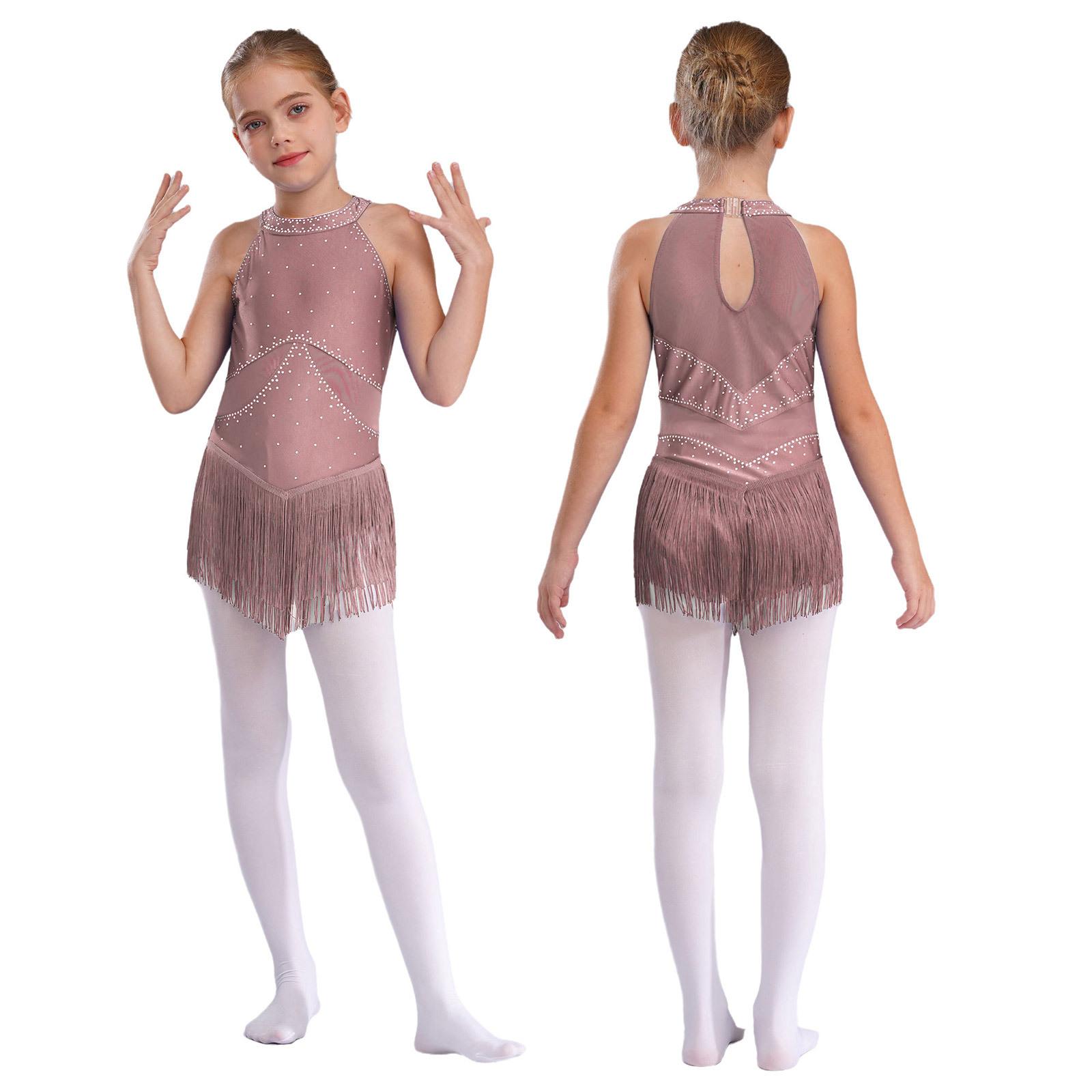 Детское трико для латинских танцев для девочек, костюм для фигурного катания, танго, ча-ча, без рукавов, сетчатое боди с кисточками и стразами 5-6 Years розовый
Детское трико для латинских танцев для девочек, костюм для фигурного катания, танго, ча-ча, без рукавов, сетчатое боди с кисточками и стразами 5-6 Years розовый
