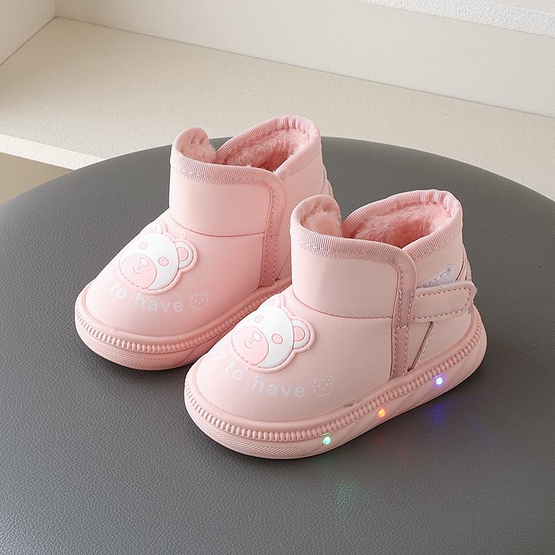 Милые светящиеся зимние сапоги для мальчиков, детские бархатные и толстые зимние сапоги, нескользящие хлопковые сапоги для девочек 22
Милые светящиеся зимние сапоги для мальчиков, детские бархатные и толстые зимние сапоги, нескользящие хлопковые сапоги для девочек 22