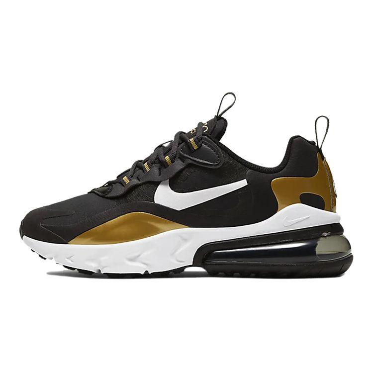 Кроссовки Nike Air Max 270 React GS Metallic Gold Черный антрацитовый белый BQ0103-005
Кроссовки Nike Air Max 270 React GS Metallic Gold Черный антрацитовый белый BQ0103-005