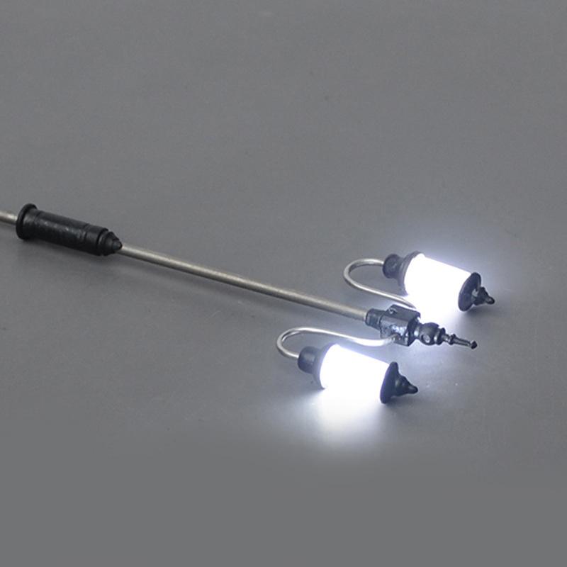 1Pc Diy Craft Garden Landscape Decoration Micro Metal Street Lamp Road Streetlight Led Double Headed Lighting Miniature Model as the picture
1Pc Diy Craft Garden Landscape Decoration Micro Metal Street Lamp Road Streetlight Led Double Headed Lighting Miniature Model as the picture