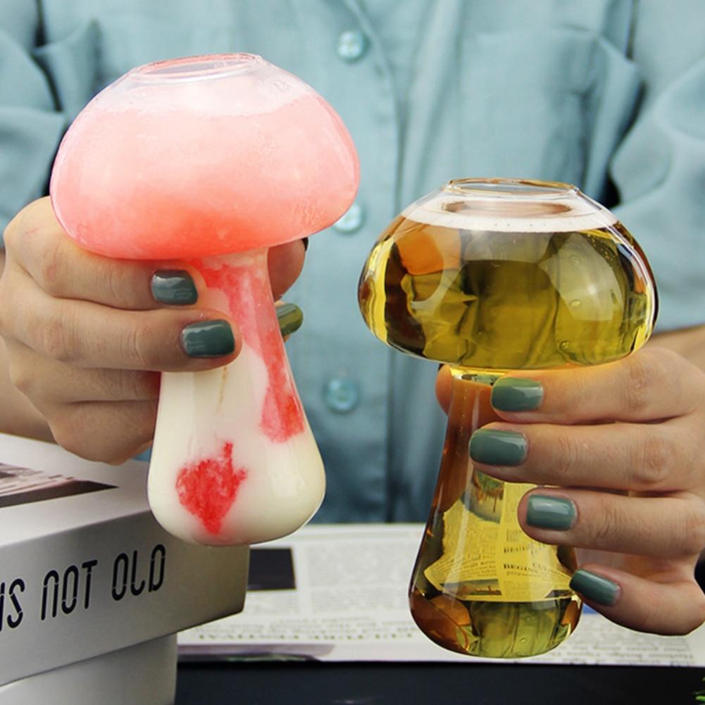 280ML Mushroom Cocktail Glass Cup For drinks Beer Creative Clear Wine Glasses Coffee Cups Drinkware Night Party Bar Glass 1PC
280ML Mushroom Cocktail Glass Cup For drinks Beer Creative Clear Wine Glasses Coffee Cups Drinkware Night Party Bar Glass 1PC