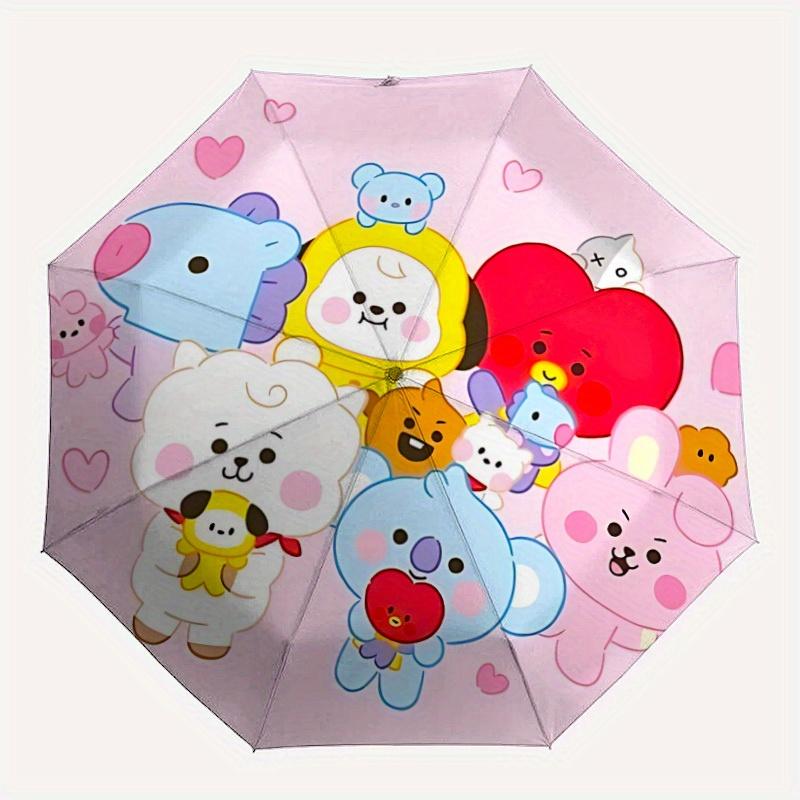 1pc BT21 Automatic Opening/closing Umbrella, Foldable Sunshade, Perfect Gift for Friends, Durable Handle yy250812098
1pc BT21 Automatic Opening/closing Umbrella, Foldable Sunshade, Perfect Gift for Friends, Durable Handle yy250812098