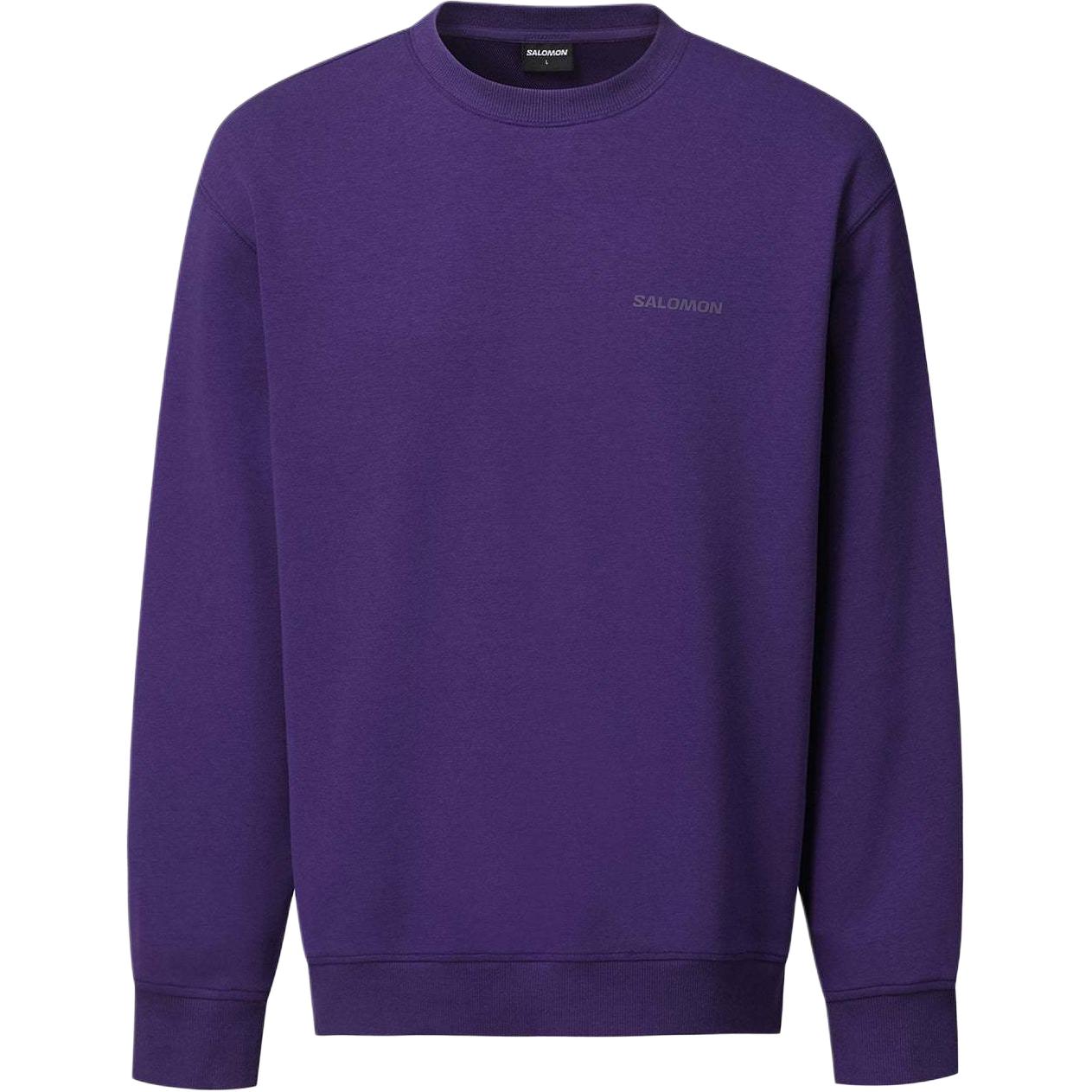 Salomon Round Neck Long Sleeve Pullover Sweatshirt Women sweatshirt Purple LC2572900 S
Salomon Round Neck Long Sleeve Pullover Sweatshirt Women sweatshirt Purple LC2572900 S
