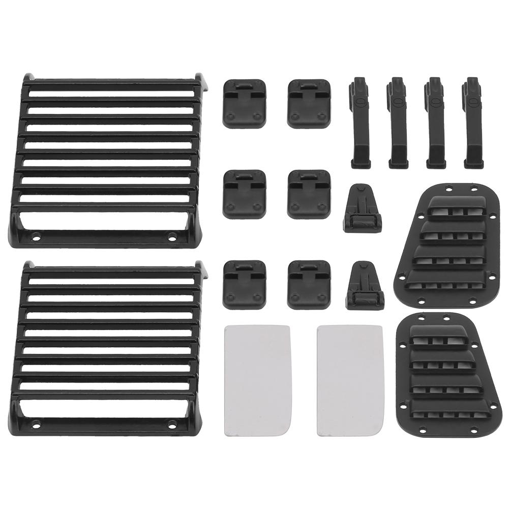 Front Lamp Guard Intake Grille Door Engine Cover Hinge Decor Fit for Traxxas TRX4 Defender 1/10 RC Crawler Car
Front Lamp Guard Intake Grille Door Engine Cover Hinge Decor Fit for Traxxas TRX4 Defender 1/10 RC Crawler Car