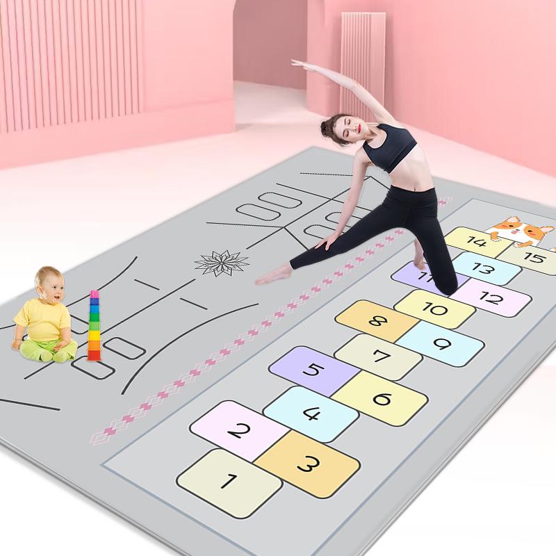 Утолщенный нескользящий шумопоглощающий коврик для йоги и фитнеса, очень широкий и длинный для домашней аэробики или детских танцев 80x120 cm
Утолщенный нескользящий шумопоглощающий коврик для йоги и фитнеса, очень широкий и длинный для домашней аэробики или детских танцев 80x120 cm