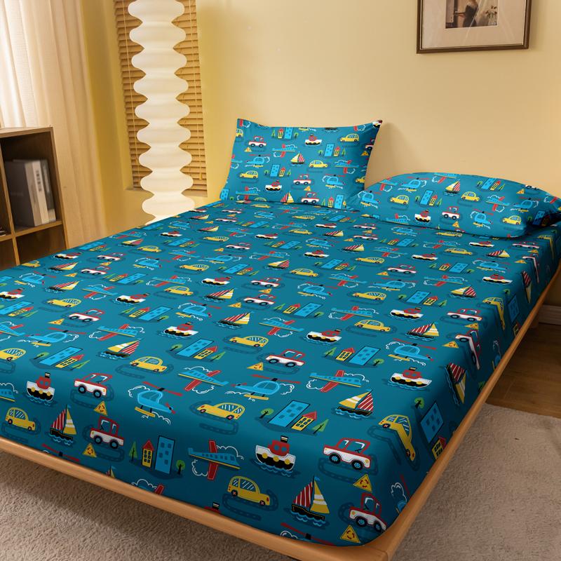 1 Simple Modern Sea Land Air Printed Matte Fitted Sheet, Bedroom Printed Bed Cover, Bedding (Excluding Pillowcases) 71x132cm
1 Simple Modern Sea Land Air Printed Matte Fitted Sheet, Bedroom Printed Bed Cover, Bedding (Excluding Pillowcases) 71x132cm