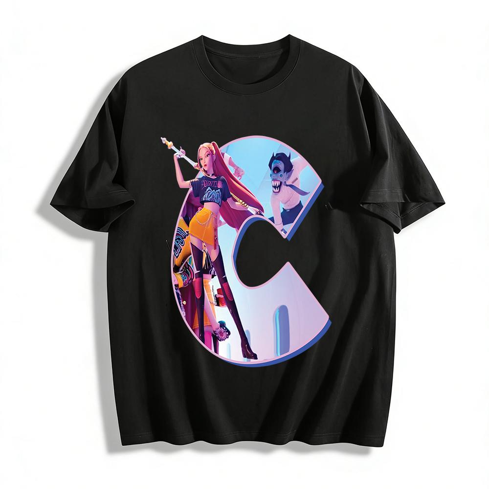 Cyberpunk Style Cool Girl Demon Print Short Sleeve Street Fashion Loose Casual Unisex Top Pure cotton T-shirt XXS
Cyberpunk Style Cool Girl Demon Print Short Sleeve Street Fashion Loose Casual Unisex Top Pure cotton T-shirt XXS