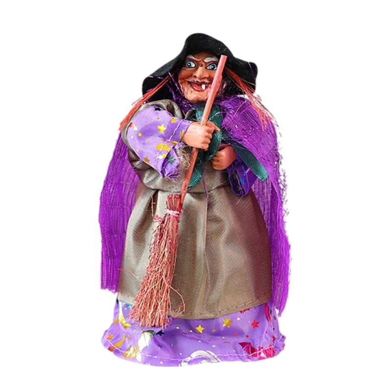 User friendly Plastic Witch Sculpture Safe For Kids Pet Halloween Home Decors Indoor Outdoors Holiday Displays фіолетовий
User friendly Plastic Witch Sculpture Safe For Kids Pet Halloween Home Decors Indoor Outdoors Holiday Displays фіолетовий