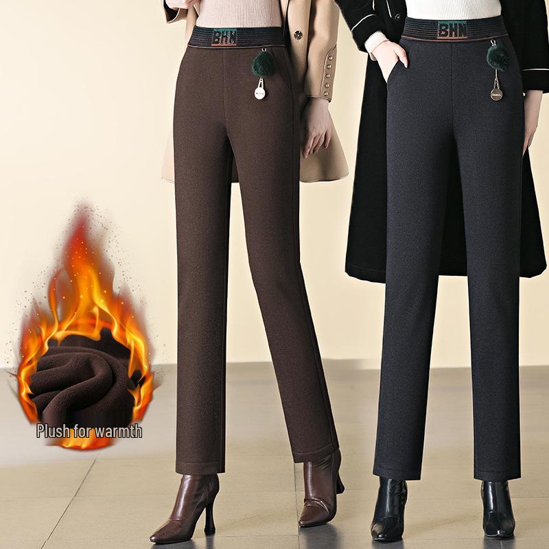 Women s Fleece-Lined Baguette Pants: Casual, Elastic High Waist, Plus Size, Warm Straight-Leg for Autumn/Winter 5XL
Women s Fleece-Lined Baguette Pants: Casual, Elastic High Waist, Plus Size, Warm Straight-Leg for Autumn/Winter 5XL