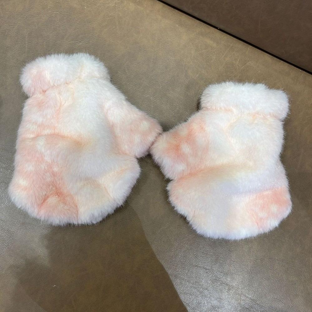 Trendy Thickened Deer Gloves Cold-proof Touchscreen Winter Gloves Warm Windproof Half-fingered Gloves Outdoor Activity розовый
Trendy Thickened Deer Gloves Cold-proof Touchscreen Winter Gloves Warm Windproof Half-fingered Gloves Outdoor Activity розовый
