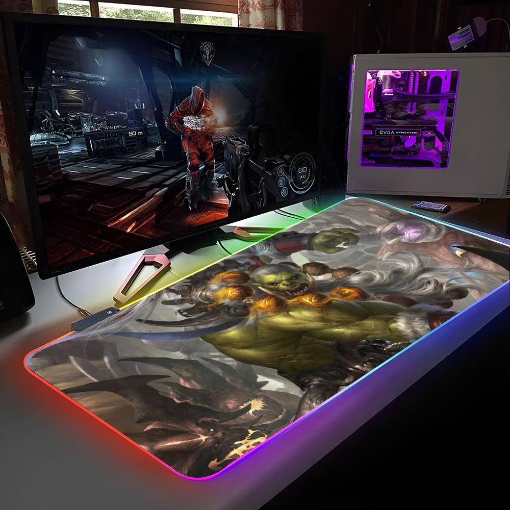 W-WorldS Of W-WarcraftS Mouse Pad RGB Backlit Mouse Pad Laptop Mouse Pad Laptop Gamer Computer Desk Gaming Accessories RGB1000x500x3mm
W-WorldS Of W-WarcraftS Mouse Pad RGB Backlit Mouse Pad Laptop Mouse Pad Laptop Gamer Computer Desk Gaming Accessories RGB1000x500x3mm