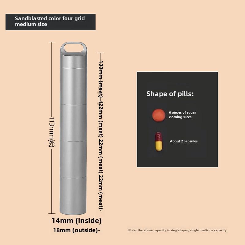 Переносна аптечка з нержавіючої сталі для серцевих таблеток - маленьке водонепроникне сховище для першої допомоги та догляду за літніми людьми
Переносна аптечка з нержавіючої сталі для серцевих таблеток - маленьке водонепроникне сховище для першої допомоги та догляду за літніми людьми