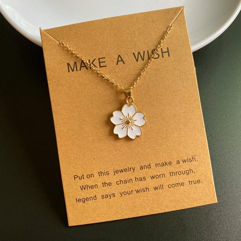 Flower Necklace for Girl Summer Fashion Cute Lovely Choker Necklace Golden Color Link Chain Statement Jewelry Wholesale
Flower Necklace for Girl Summer Fashion Cute Lovely Choker Necklace Golden Color Link Chain Statement Jewelry Wholesale