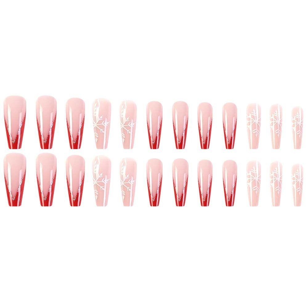 24Pcs/set Nail Supplies Christmas False Nails Christmas Fake Nail Extension Girls CY416-B7
24Pcs/set Nail Supplies Christmas False Nails Christmas Fake Nail Extension Girls CY416-B7