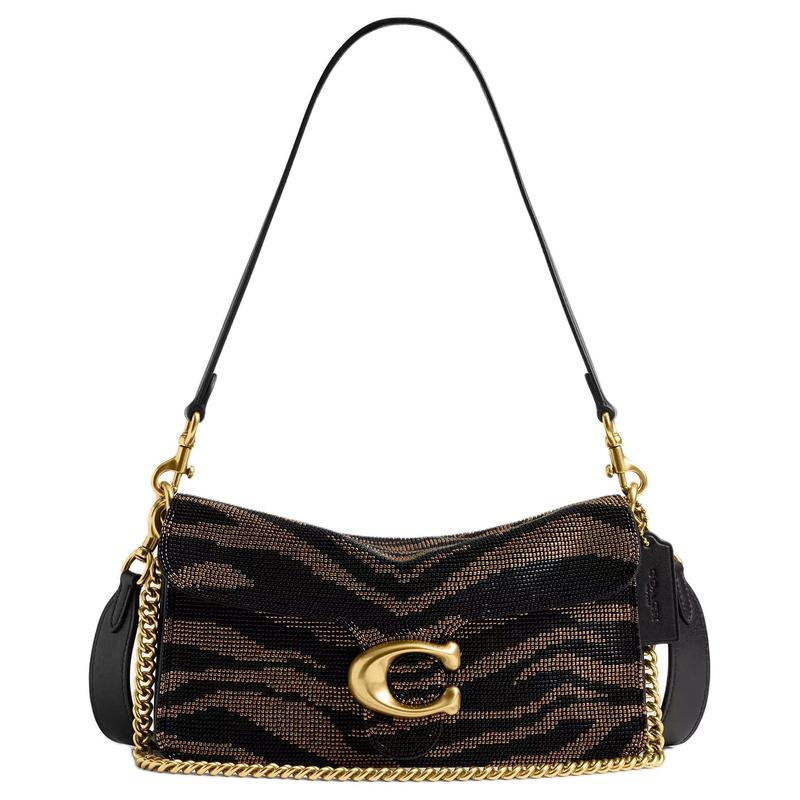 COACH Tabby 26 Metal Signature Beaded Exotic Tiger Crossbody Leather Shoulder Bag Medium Women s Color Block золотий
COACH Tabby 26 Metal Signature Beaded Exotic Tiger Crossbody Leather Shoulder Bag Medium Women s Color Block золотий