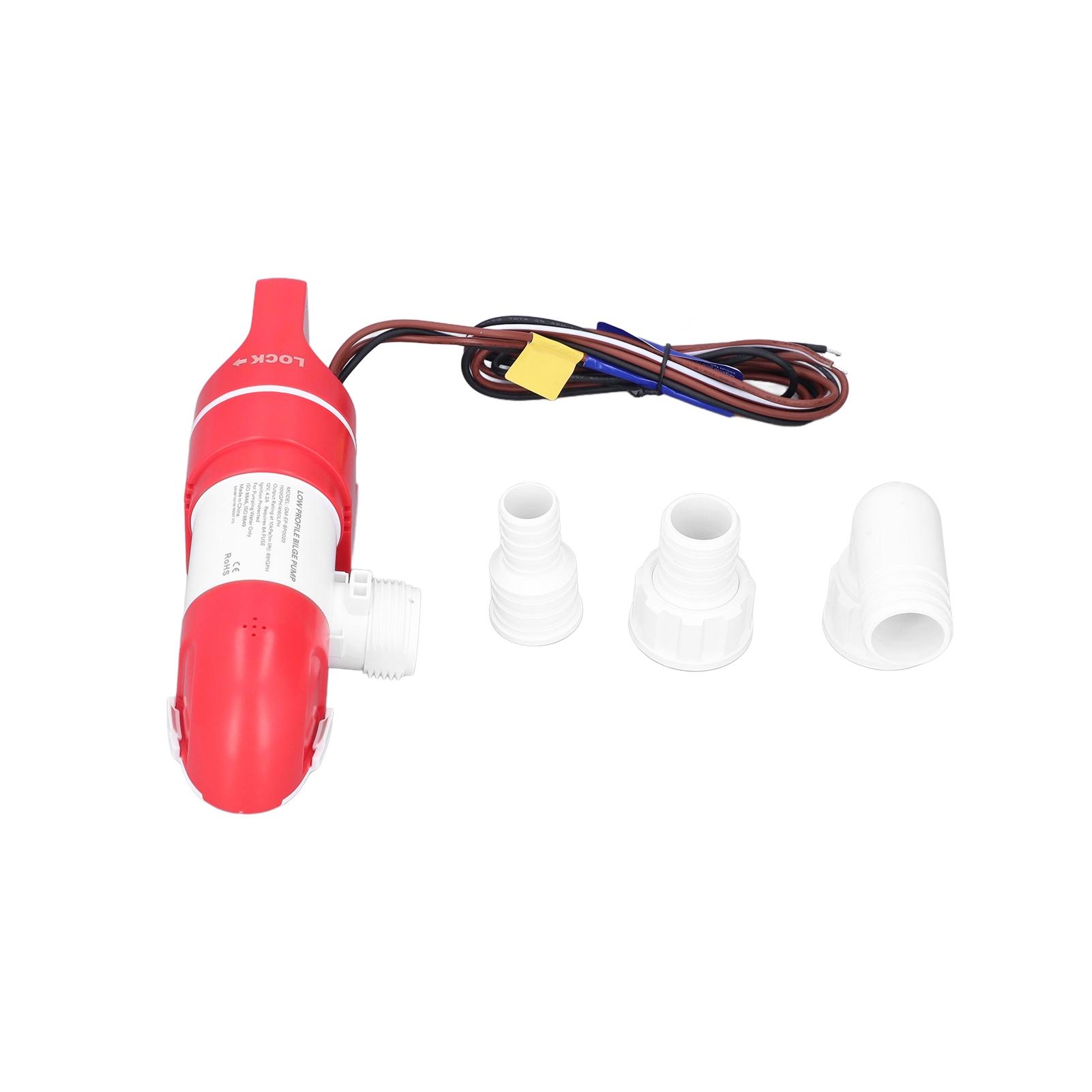 Low Profile Bilge Pump 1100GPH4160LPH Electric Automatic Stainless Steel DC12V 360 degrees Rotation for
Low Profile Bilge Pump 1100GPH4160LPH Electric Automatic Stainless Steel DC12V 360 degrees Rotation for