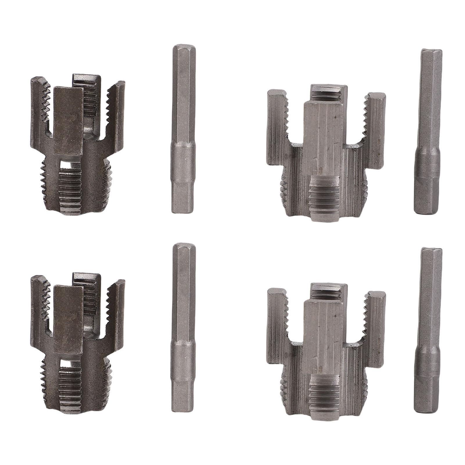 Integrated Internal External Pipe Threading Tool Set 5Pcs 1 2in DN15 5Pcs 3 4in DN20 Pipe Thread Cutter for PPR PVC
Integrated Internal External Pipe Threading Tool Set 5Pcs 1 2in DN15 5Pcs 3 4in DN20 Pipe Thread Cutter for PPR PVC