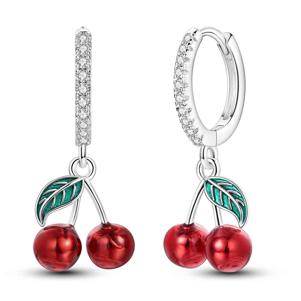 Earring 925 Silver Cherry Bow Pendientes For Woman Fashion Jewelry
Earring 925 Silver Cherry Bow Pendientes For Woman Fashion Jewelry