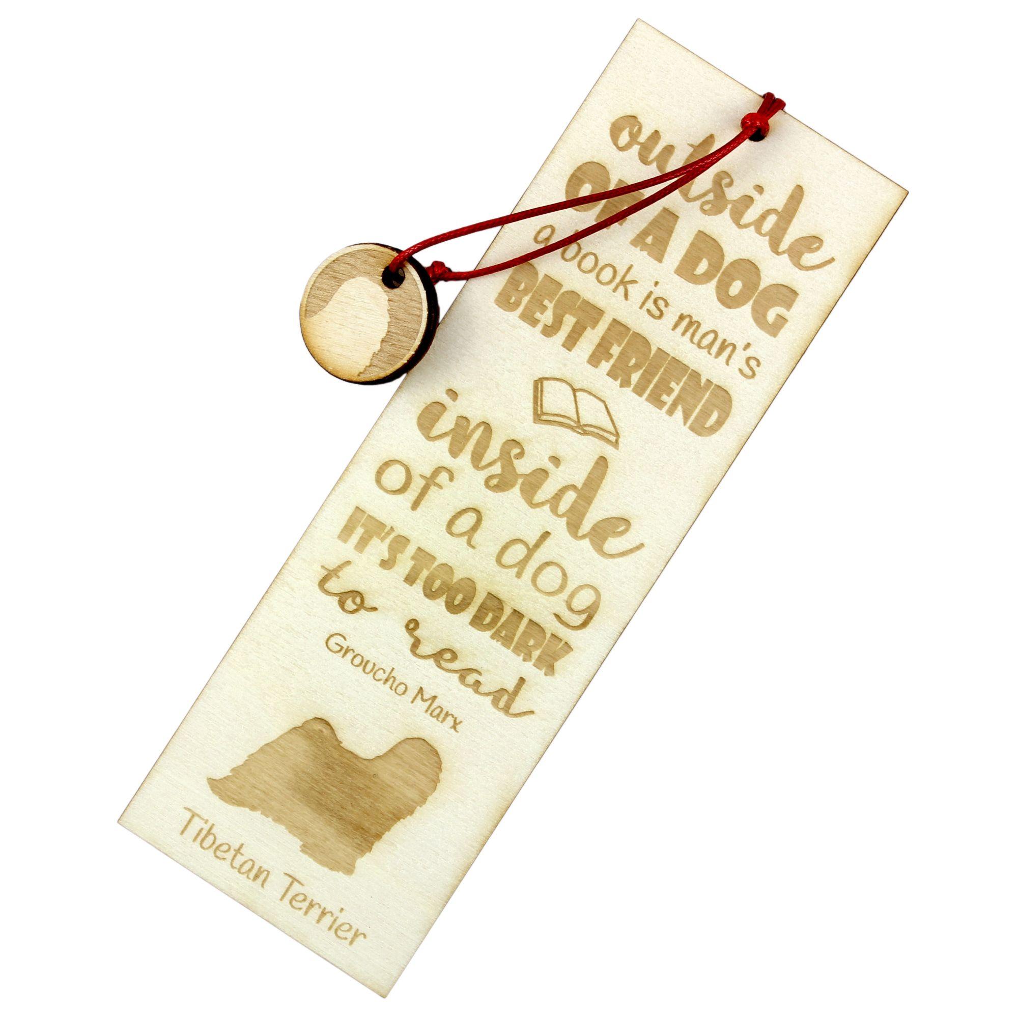 Tibetan Terrier, Tsang Apso, Dokhi Apso - dog bookmark, personalized bookmark, gift for bookworm from Art-Dog brand
Tibetan Terrier, Tsang Apso, Dokhi Apso - dog bookmark, personalized bookmark, gift for bookworm from Art-Dog brand