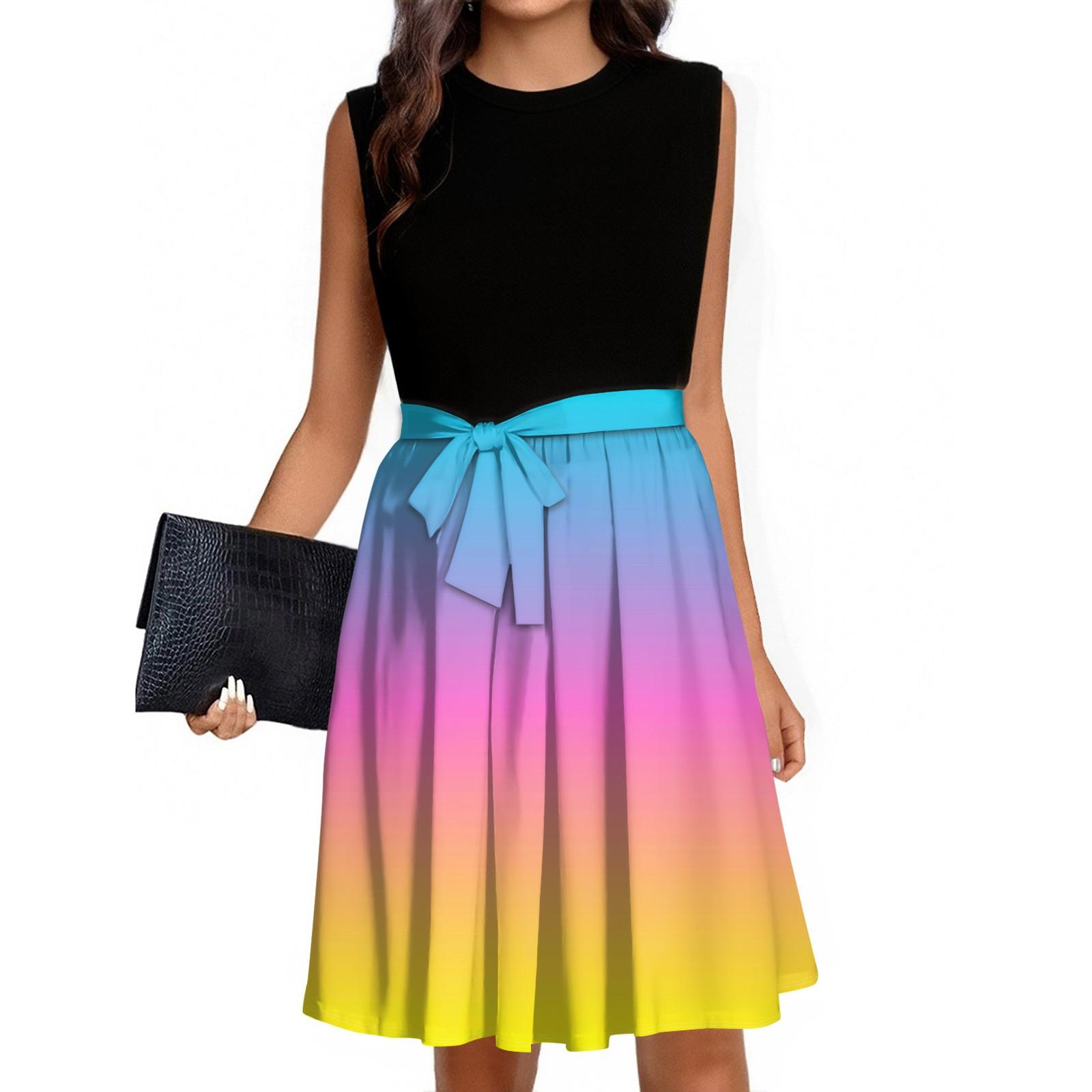 Женское модное повседневное короткое платье без рукавов со шнуровкой и круглым вырезом XXL красный
Женское модное повседневное короткое платье без рукавов со шнуровкой и круглым вырезом XXL красный