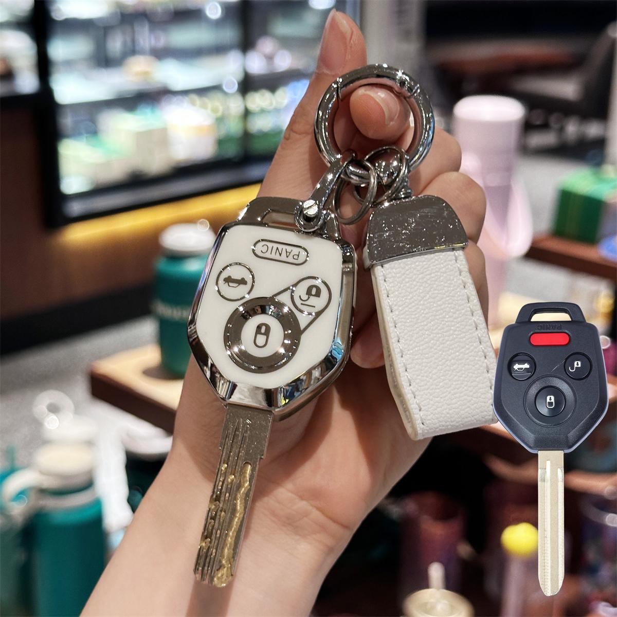 Key Fob Cover Keyring Car Keychain for 2008-2023 Subaru Crosstrek Forester Impreza Legacy Outback Tribeca WRX STI XV Crosst
Key Fob Cover Keyring Car Keychain for 2008-2023 Subaru Crosstrek Forester Impreza Legacy Outback Tribeca WRX STI XV Crosst
