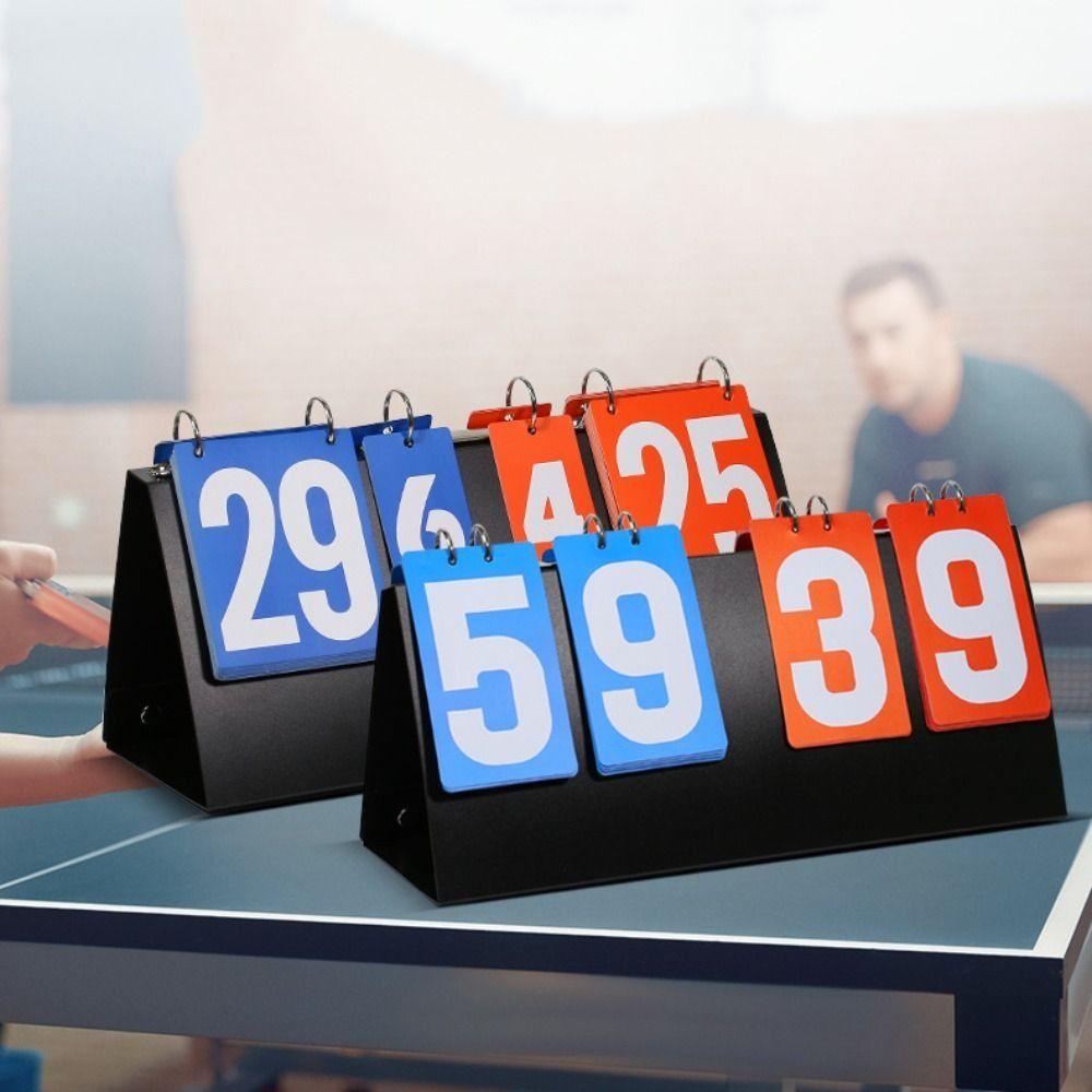 Manual Table Tennis Flip Cards 4-Digit Competition Score Indicator Sports Referee Style 2(99-point scale)
Manual Table Tennis Flip Cards 4-Digit Competition Score Indicator Sports Referee Style 2(99-point scale)