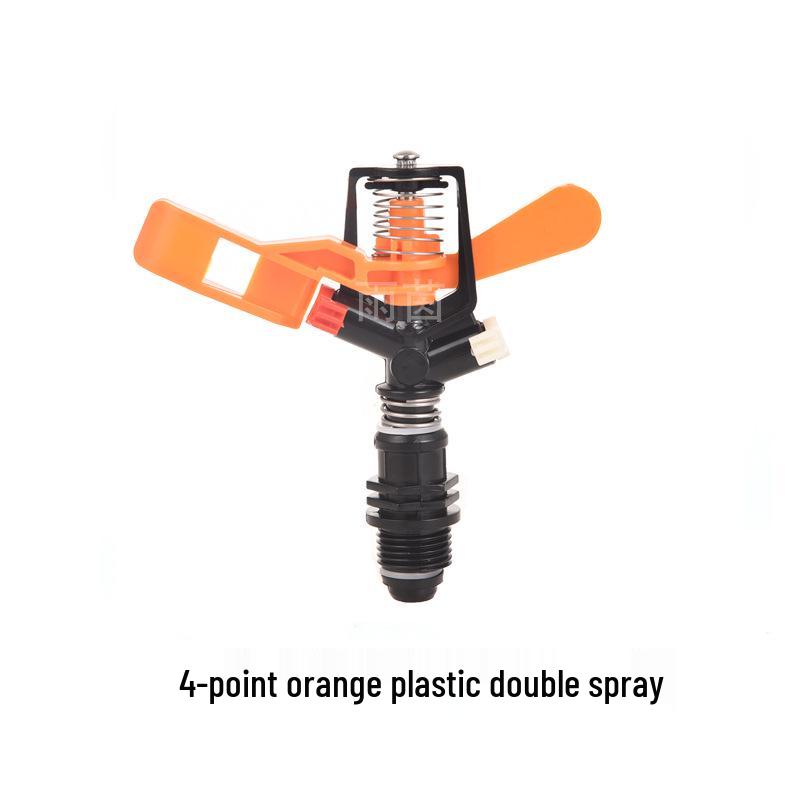 360° Rotating Copper Sprinkler Head with Automatic Rocker Arm for Home Garden Irrigation
360° Rotating Copper Sprinkler Head with Automatic Rocker Arm for Home Garden Irrigation