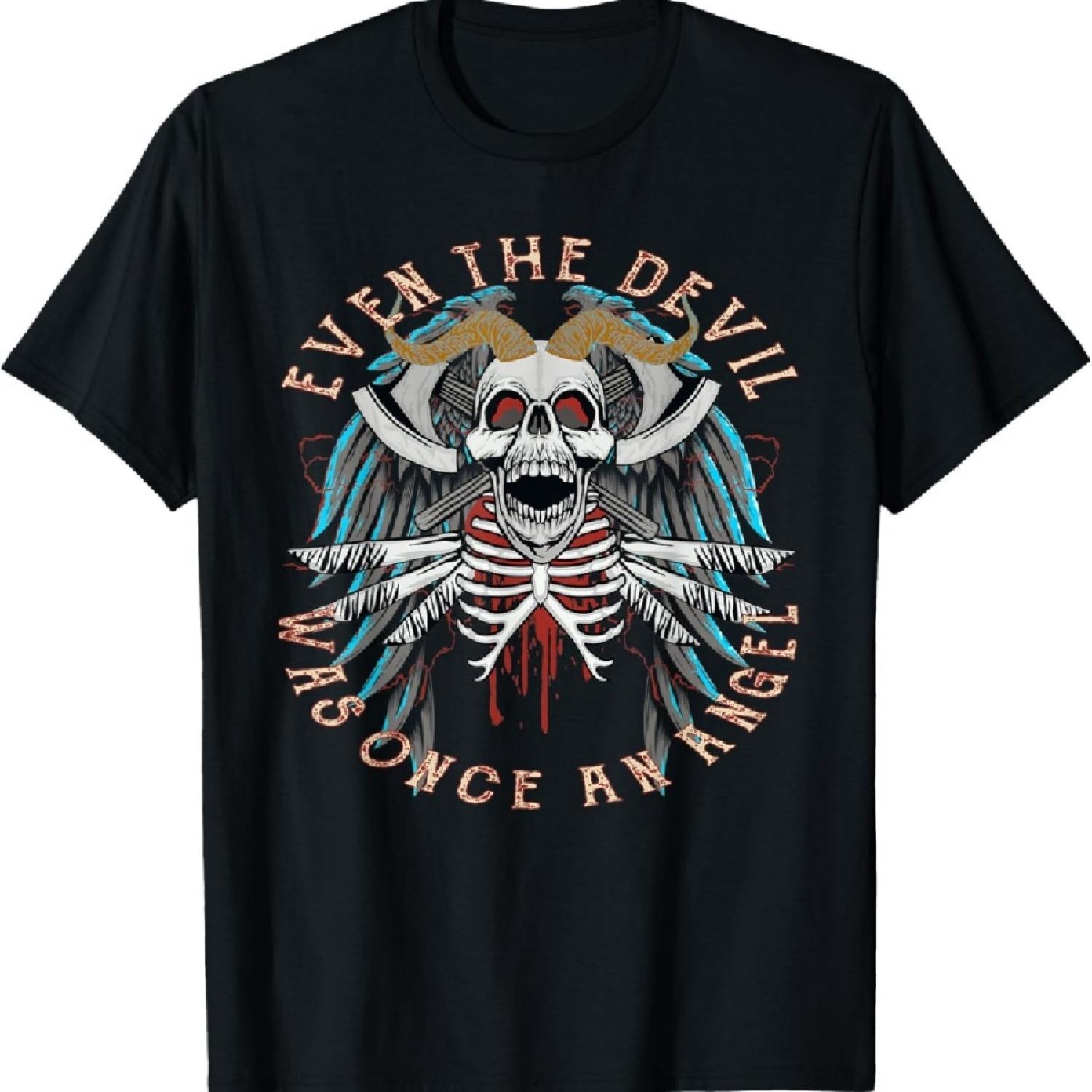 Even the Devil was once an Angel Gothic Occult Hellfire T-Shirt XXXXXL чорний
Even the Devil was once an Angel Gothic Occult Hellfire T-Shirt XXXXXL чорний