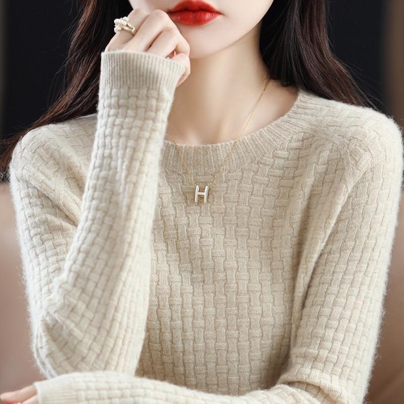 Autumn and Winter Round-neck Sweaters Women s Thickened Pullover Long-sleeved Knitted Base Layer Slimming Top XL
Autumn and Winter Round-neck Sweaters Women s Thickened Pullover Long-sleeved Knitted Base Layer Slimming Top XL
