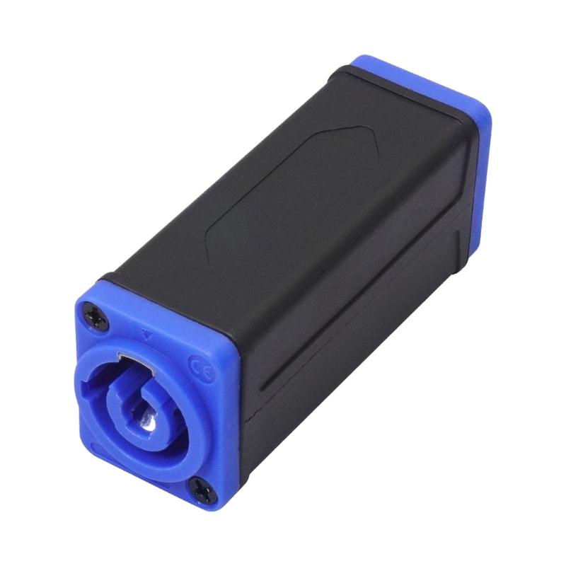 Multifuntional 3 Pin Adapter Blue to Blue Connectors Plastic Texture for Stage Lighting and Sound Equipment Applications 1
Multifuntional 3 Pin Adapter Blue to Blue Connectors Plastic Texture for Stage Lighting and Sound Equipment Applications 1