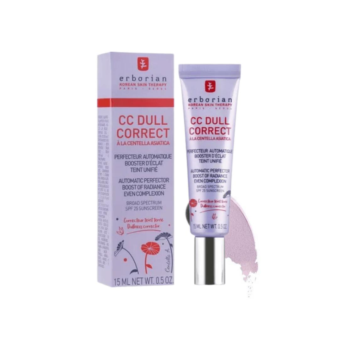 ERBORIAN CC Dull Correct Creme SPF 25 15 ml - krem rozświetlająco-korygujący dopasowujący się do odcienia skóry
ERBORIAN CC Dull Correct Creme SPF 25 15 ml - krem rozświetlająco-korygujący dopasowujący się do odcienia skóry