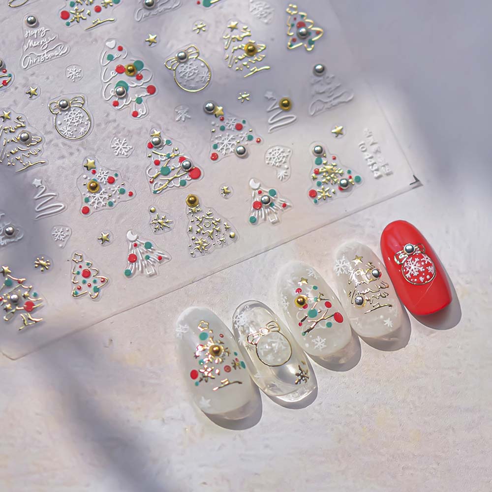 Nail Accessories Christmas Nail Decals New Year Xmas Nail Decorations Manicure Ornaments StyleE
Nail Accessories Christmas Nail Decals New Year Xmas Nail Decorations Manicure Ornaments StyleE