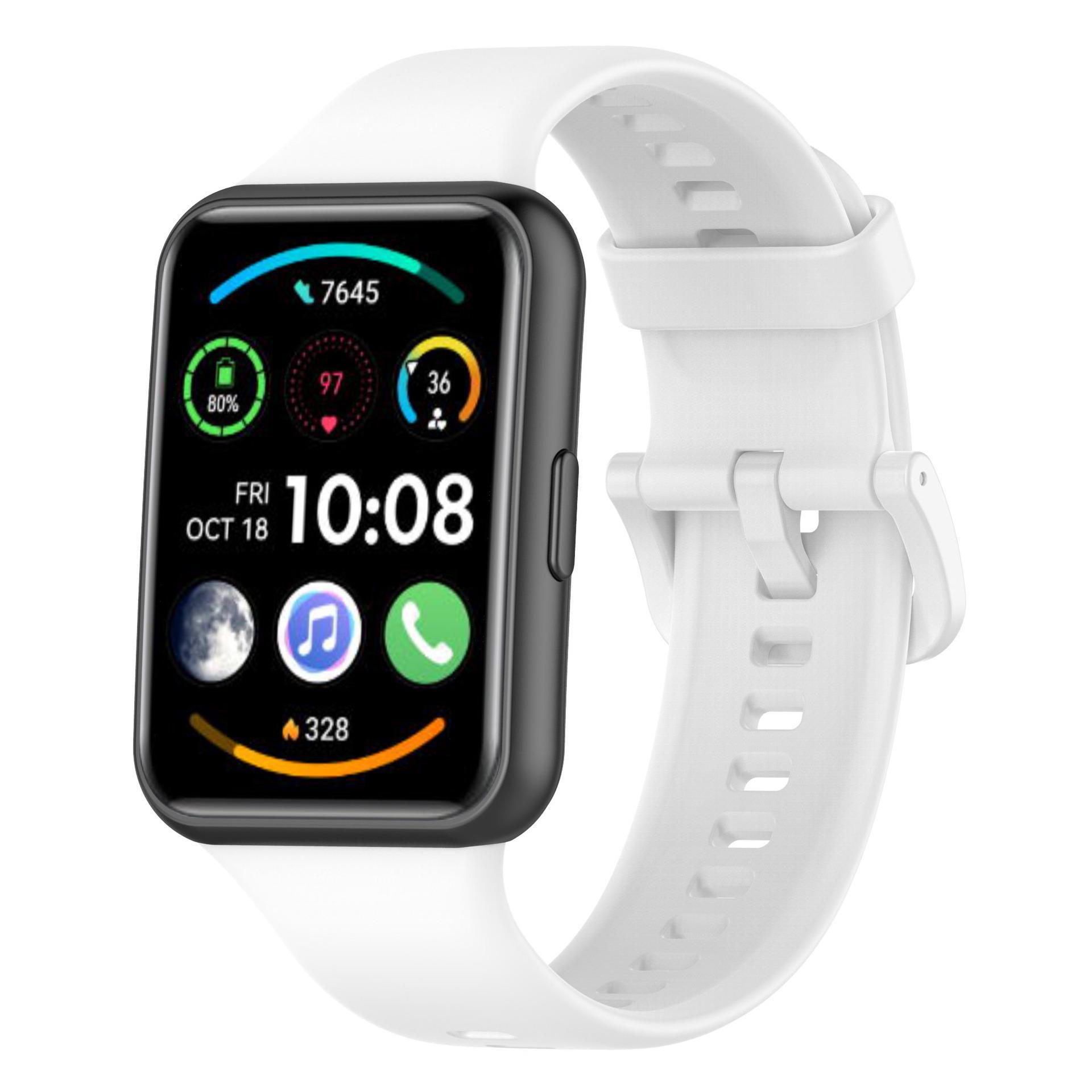 Совместимый сменный ремешок для Huawei Watch Fit 2 fit2 watch strap белый
Совместимый сменный ремешок для Huawei Watch Fit 2 fit2 watch strap белый