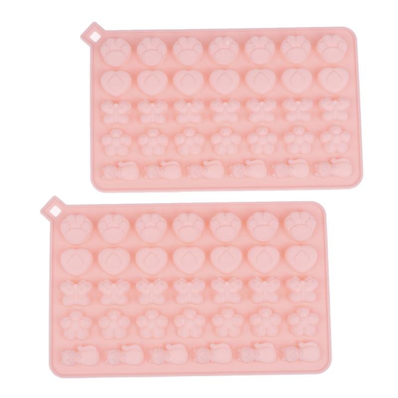 35 полостей, силиконовая форма для кошек, самодельный ледогенератор, форма для льда, шоколадный торт, печенье, мусс, кекс, форма для выпечки, свеча, мыло розовый