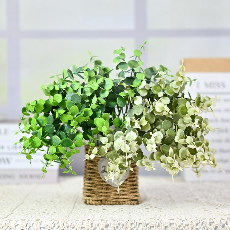 5-Fork Simulated Eucalyptus Leaf Handwritten Bouquet, Plastic Green Plants, Flower Arrangement Decorative Plastic Fake Flower світло-зелений колір
5-Fork Simulated Eucalyptus Leaf Handwritten Bouquet, Plastic Green Plants, Flower Arrangement Decorative Plastic Fake Flower світло-зелений колір