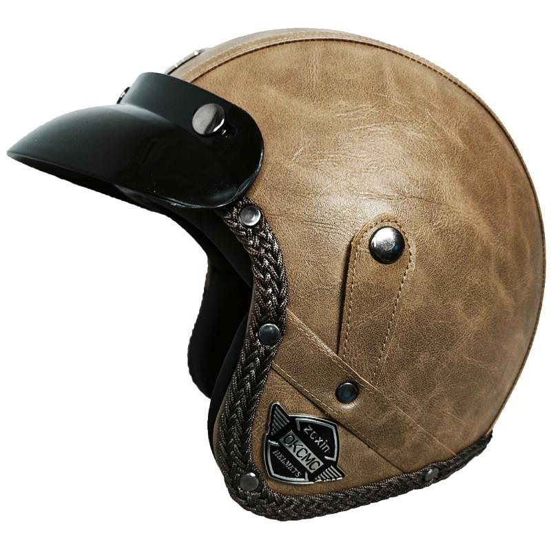 OKCMC Retro 3/4 Helmets Men Women s Four Seasons Handmade Leather Electric Vehicle S
OKCMC Retro 3/4 Helmets Men Women s Four Seasons Handmade Leather Electric Vehicle S