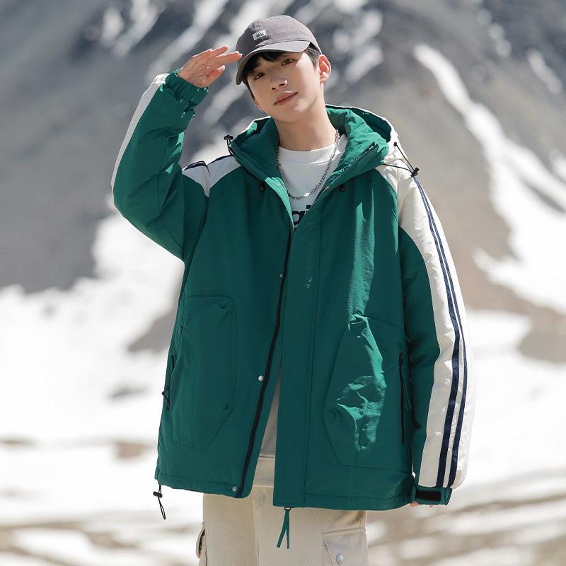 Men s down jacket winter new thickened hooded loose casual white duck down jacket outdoor trendy men s jacket 3XL
Men s down jacket winter new thickened hooded loose casual white duck down jacket outdoor trendy men s jacket 3XL