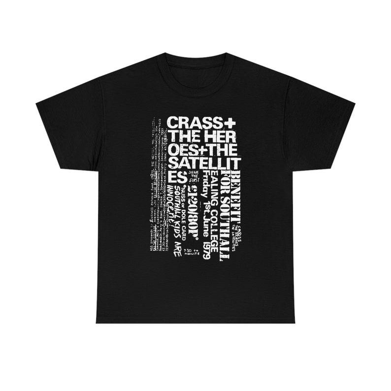 230 г/м² 100% хлопок Crass Tee Shirt The Heroes The Satellites Crust Punk Unisex Cotton XXS чёрный
230 г/м² 100% хлопок Crass Tee Shirt The Heroes The Satellites Crust Punk Unisex Cotton XXS чёрный