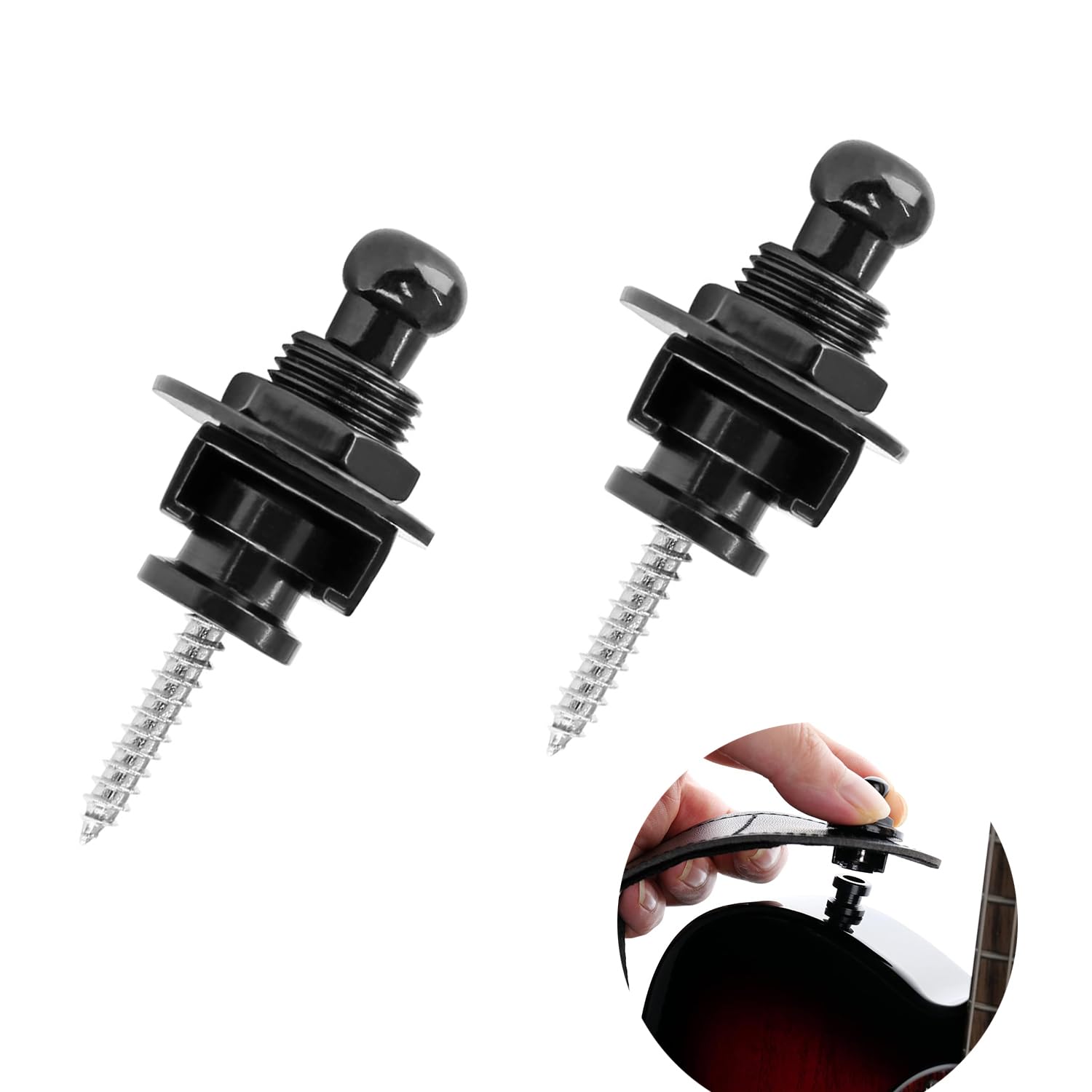 ChasCoCo Guitar Strap Guitar Strap Lock Locking Strap Locking Electric Fall Made of Set of 2 Pins, Pins, Pins, Pins, Guitar, Anti-Slip, One-Touch,
ChasCoCo Guitar Strap Guitar Strap Lock Locking Strap Locking Electric Fall Made of Set of 2 Pins, Pins, Pins, Pins, Guitar, Anti-Slip, One-Touch,
