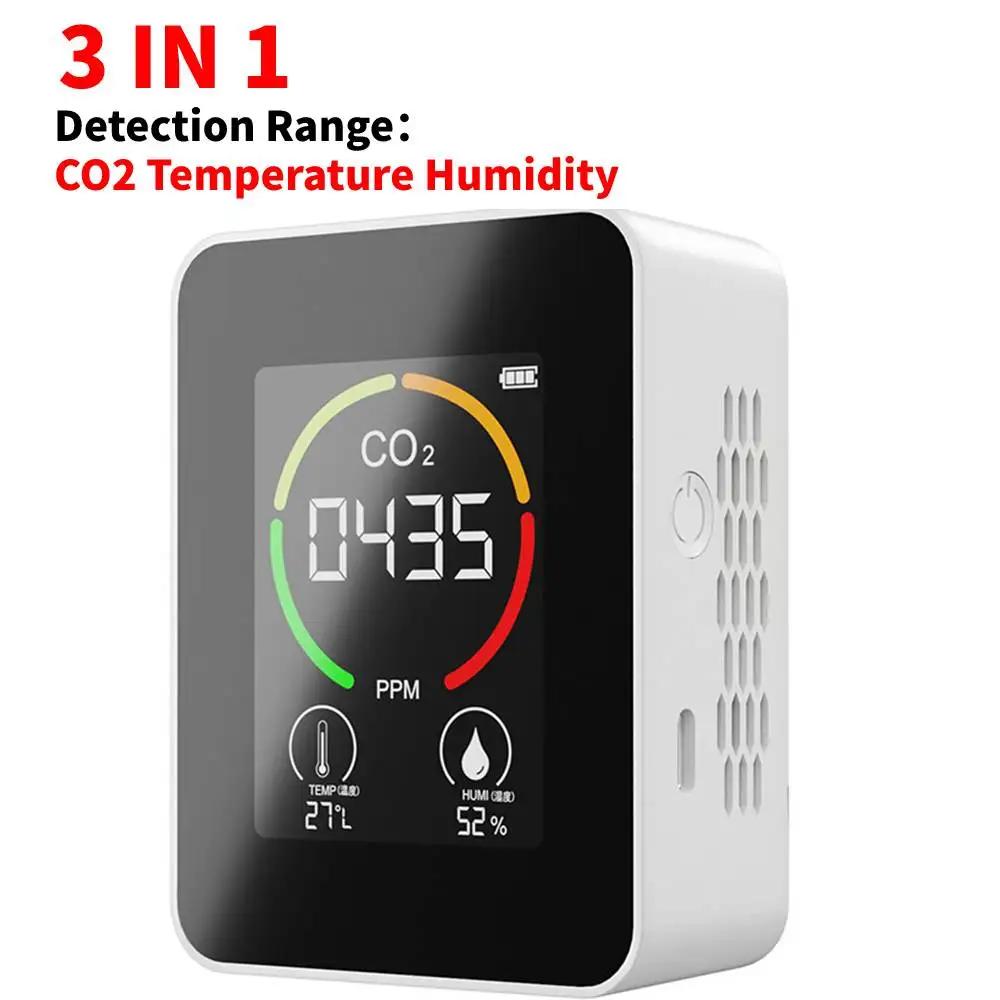 9 In1 CO2 Meter Digital Display Air Quality Tester Multifunctional Temperature Humidity CO2 Sensor for Home/Greenhouse/Warehouse
9 In1 CO2 Meter Digital Display Air Quality Tester Multifunctional Temperature Humidity CO2 Sensor for Home/Greenhouse/Warehouse