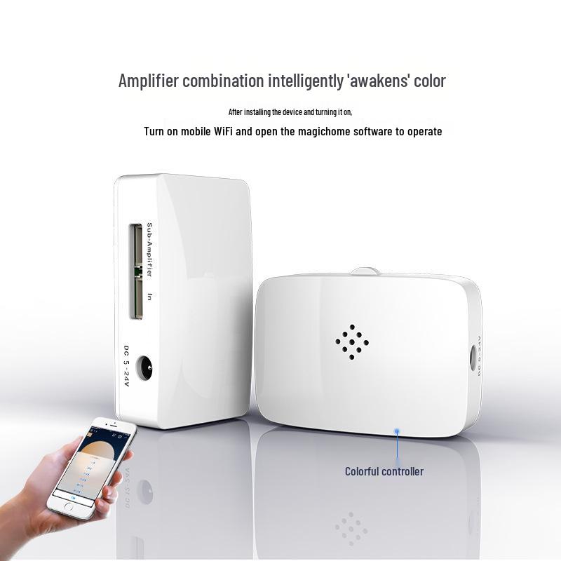 Усилитель сигнала и контроллер светодиодной ленты Dreamcolor (5-24V)
Усилитель сигнала и контроллер светодиодной ленты Dreamcolor (5-24V)