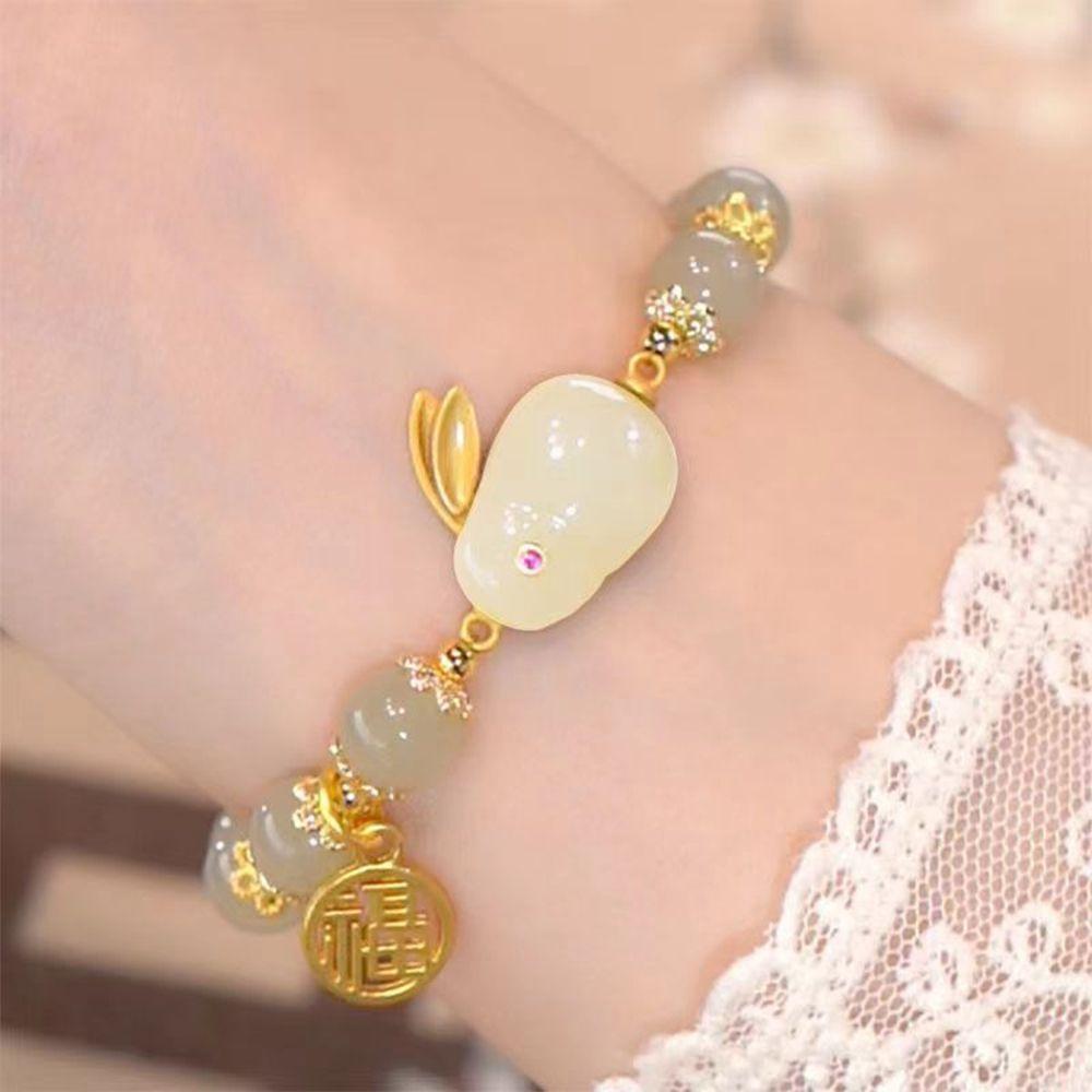 Antique Bracelet Korean Style Bracelets Bead Bracelets Female Hand Chain Rabbit Bracelets
Antique Bracelet Korean Style Bracelets Bead Bracelets Female Hand Chain Rabbit Bracelets