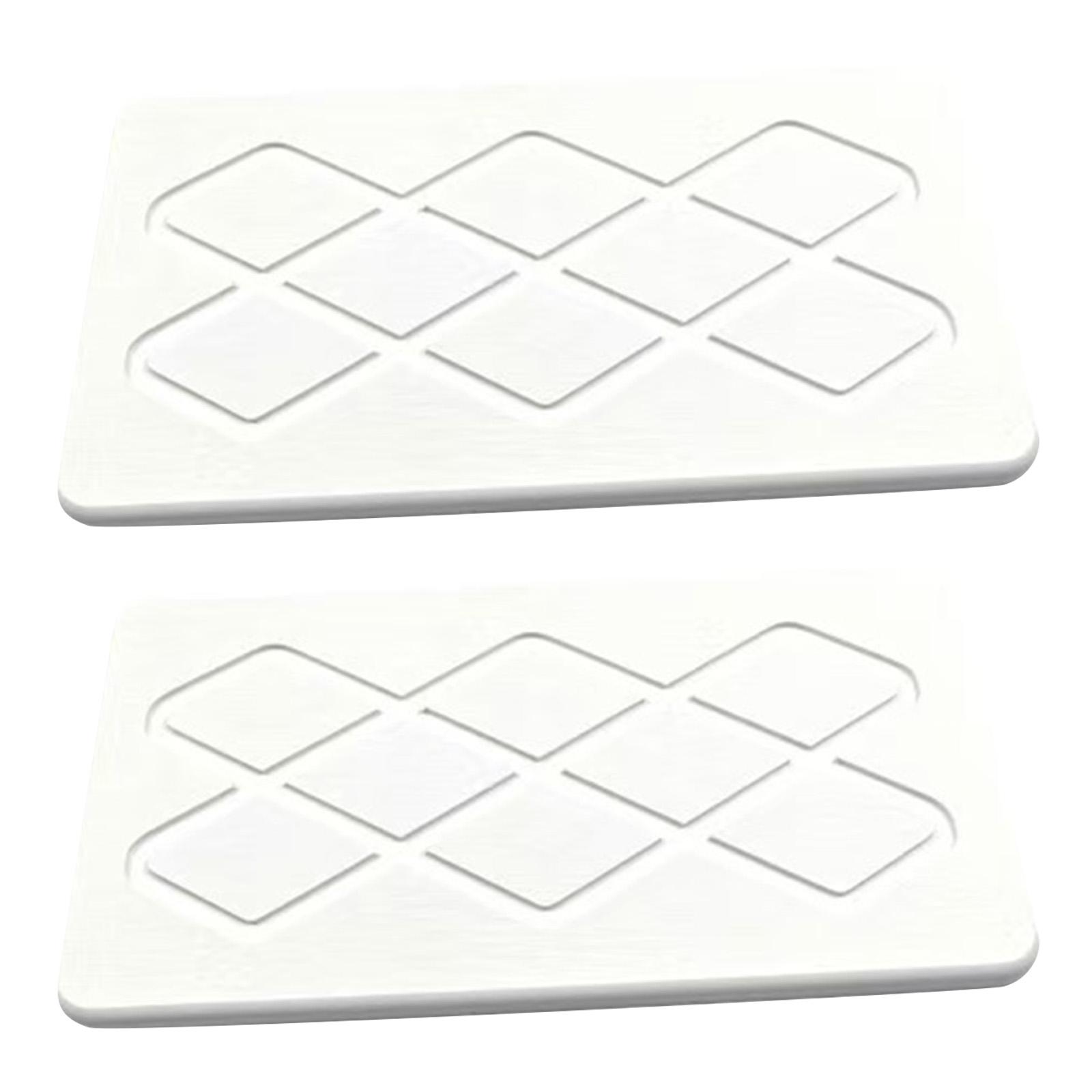 2pc Diatom Mud Storage Mat Set with Carved Diamond Small Square Pattern Non-Slip Durable Kitchen Shelf Liners One Size білий
2pc Diatom Mud Storage Mat Set with Carved Diamond Small Square Pattern Non-Slip Durable Kitchen Shelf Liners One Size білий