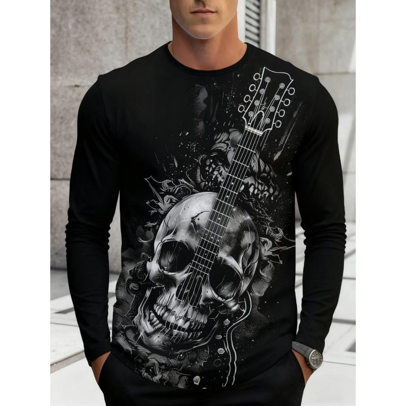 Musical Instrument T-Shirts for Men Guitar Piano 3D Print Long Sleeve Tee Harajuku Y2k Tee Streetwear Oversize Tops Men Clothing 5XL
Musical Instrument T-Shirts for Men Guitar Piano 3D Print Long Sleeve Tee Harajuku Y2k Tee Streetwear Oversize Tops Men Clothing 5XL