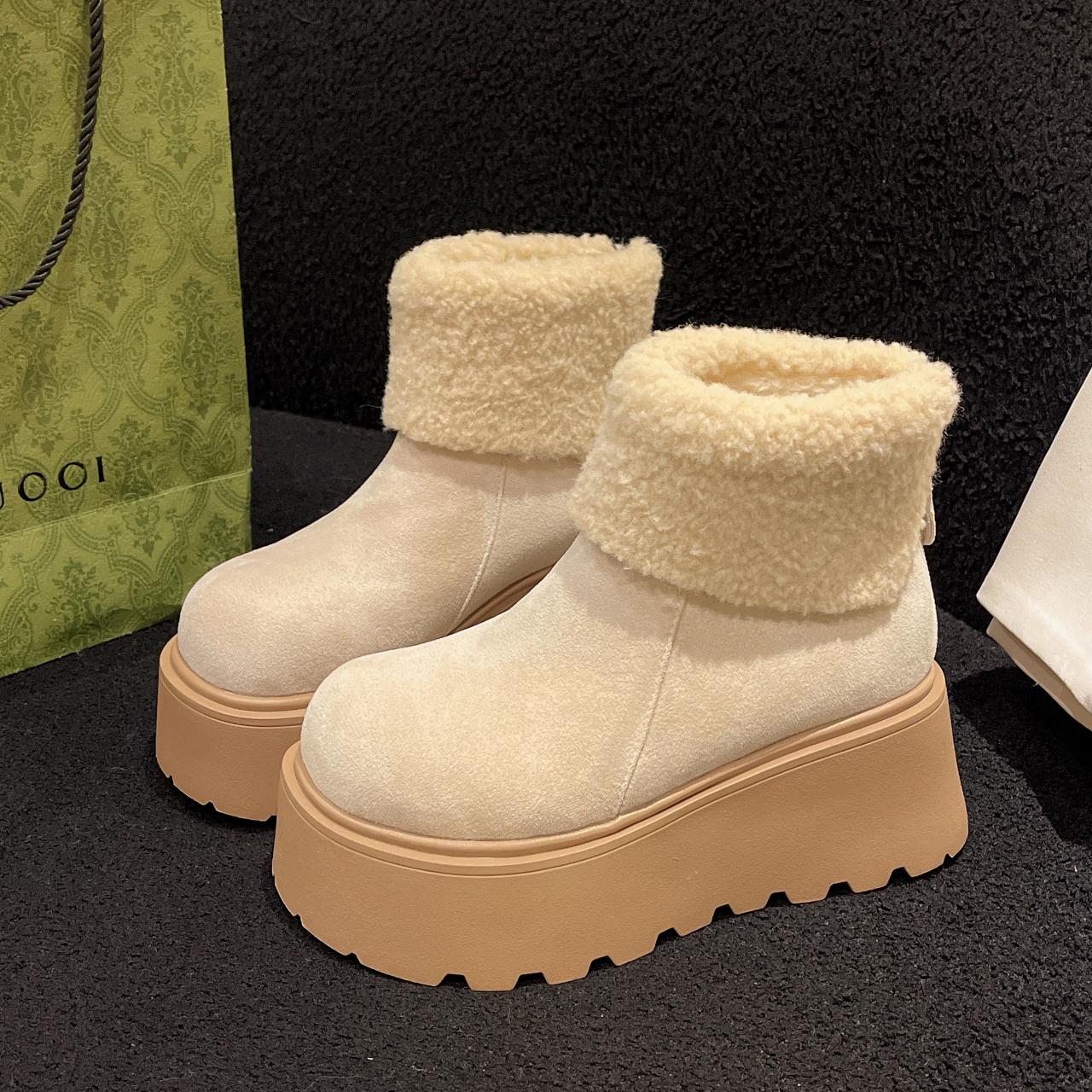 TUINANLE Winter Snow Boots for Women Plush Lined Warm Comfy Fuzzy Boots Fur Home Ankle Shoes 35 бежевий
TUINANLE Winter Snow Boots for Women Plush Lined Warm Comfy Fuzzy Boots Fur Home Ankle Shoes 35 бежевий