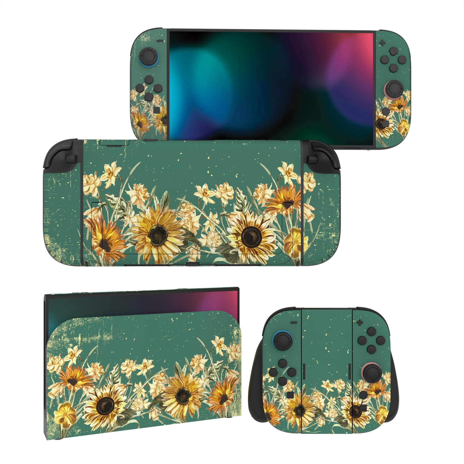 PlayVital Nintendo Switch 2 Консоль и Joycon Полный набор защитных наклеек Набор из 2 настраиваемых виниловых наклеек с наклейками для док-станции и грипов (2025)
PlayVital Nintendo Switch 2 Консоль и Joycon Полный набор защитных наклеек Набор из 2 настраиваемых виниловых наклеек с наклейками для док-станции и грипов (2025)