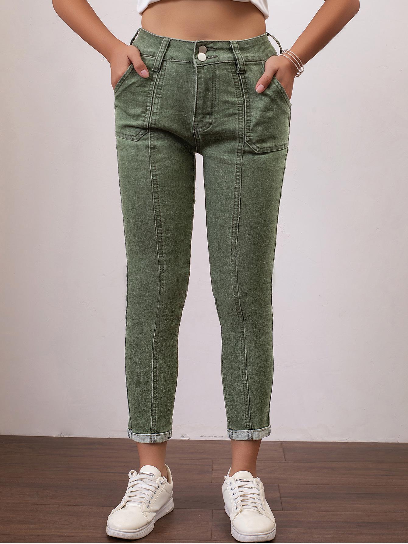 2025 Women s Elastic Low-Waist Green Slimming Jeans, All-Season Wear M зелений
2025 Women s Elastic Low-Waist Green Slimming Jeans, All-Season Wear M зелений
